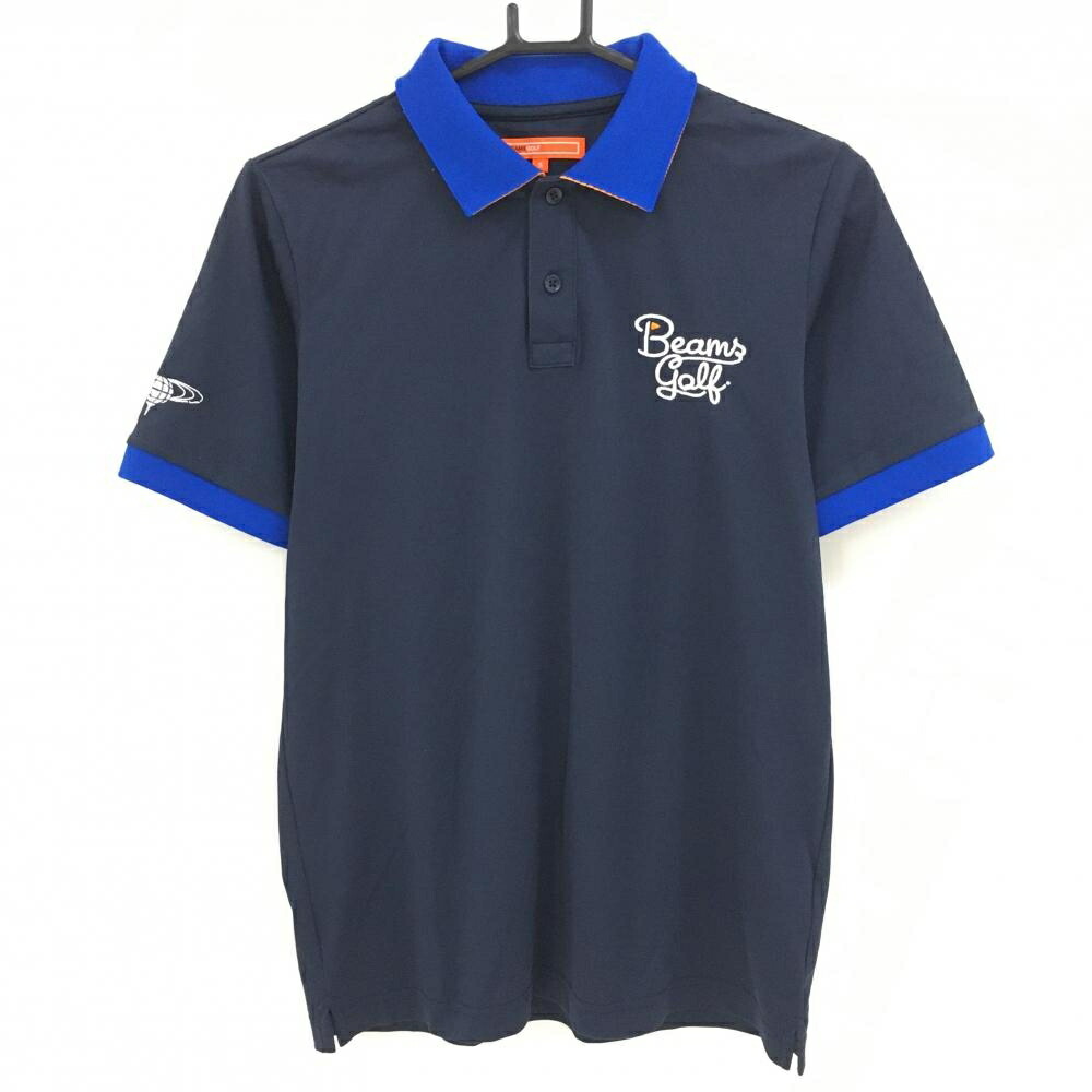 超美品BEAMS GOLF ネイビー ポロシャツ 楽天市場】【超美品】ビームスゴルフ 半袖ポロシャツ ネイビー