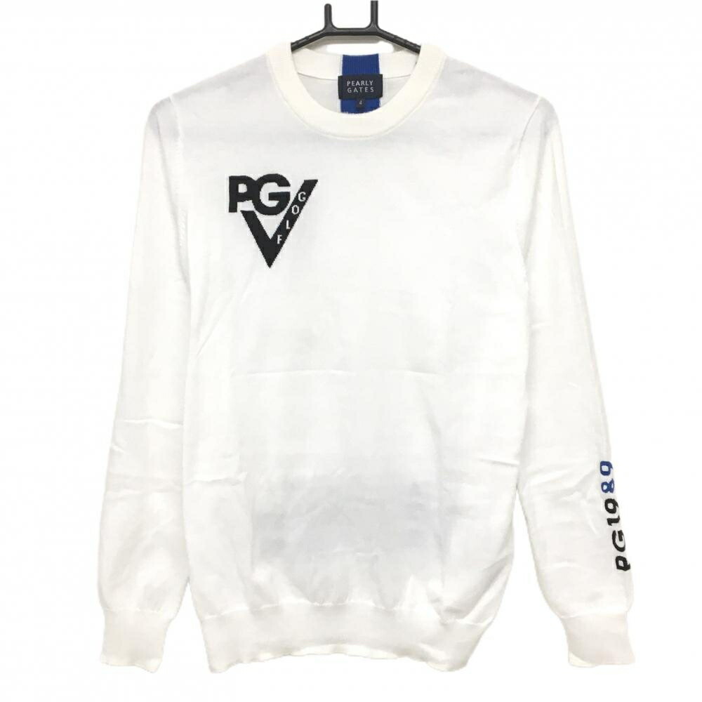 楽天市場】[パーリーゲイツ] メンズ クルーネックニット (GOLFウサギ柄