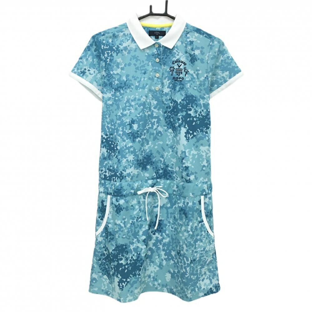 楽天市場】【美品】キャロウェイ レッドレーベル 半袖ワンピース 白×黒