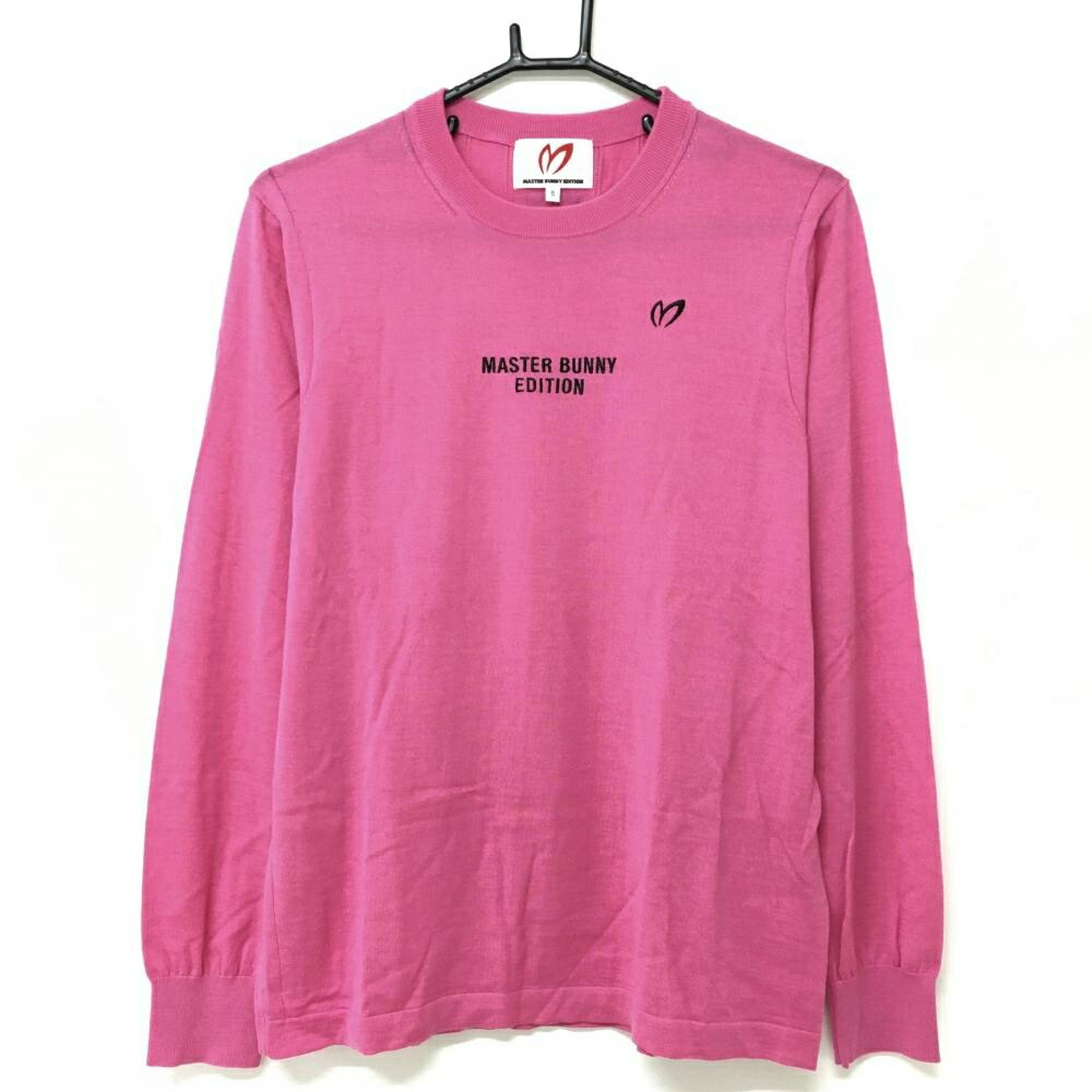 楽天市場】【美品】マスターバニー ニットジャケット 白 ロゴ刺しゅう