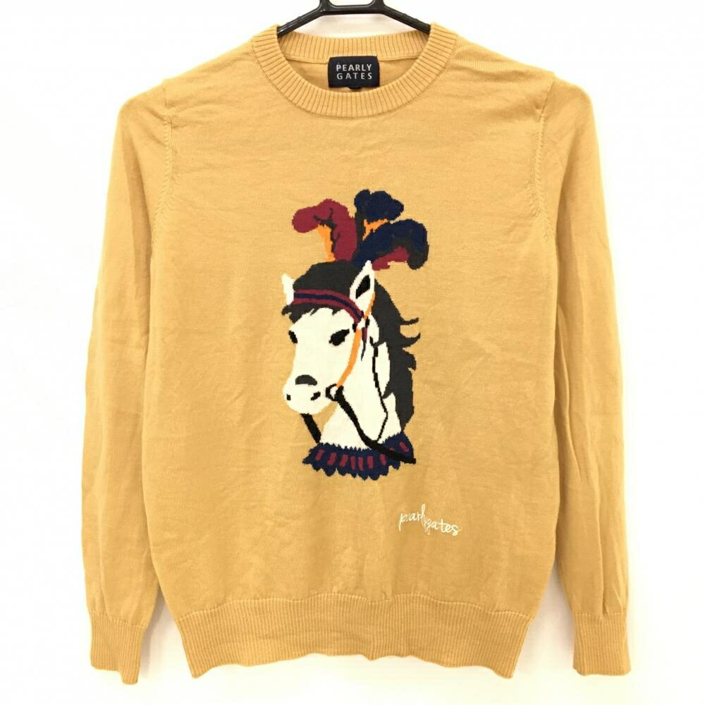 楽天市場】【超美品】パーリーゲイツ セーター 白×ダーク