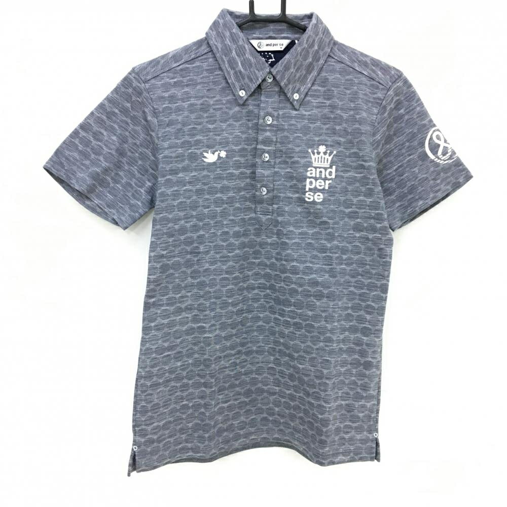 楽天市場】【50％OFF！セール】アンパスィ and per se 半袖 ポロシャツ