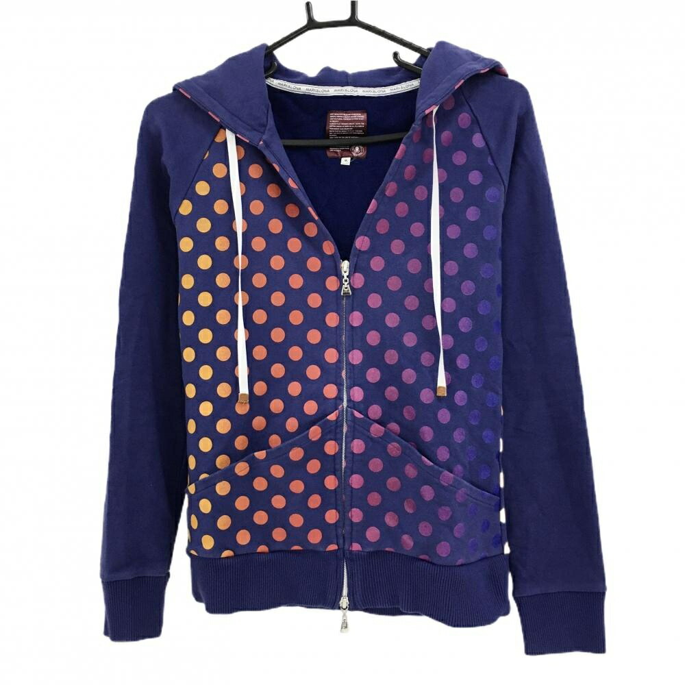 マークアンドロナ　ゴルフ　ビッグロゴパーカー 新品【マークアンドロナ】2024年 ビッグロゴマーク 長袖ゴルフパーカー