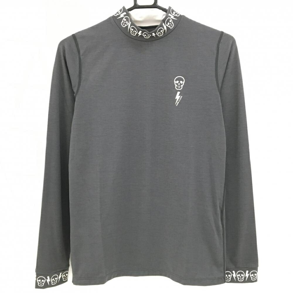 楽天市場】【超美品】マークアンドロナ 長袖ハイネックシャツ グレー