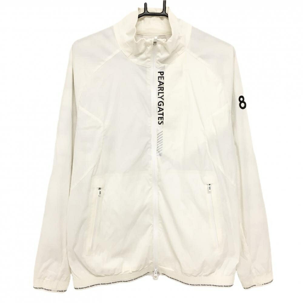 楽天市場】【超美品】パーリーゲイツ ジャケットブルゾン 黒×白