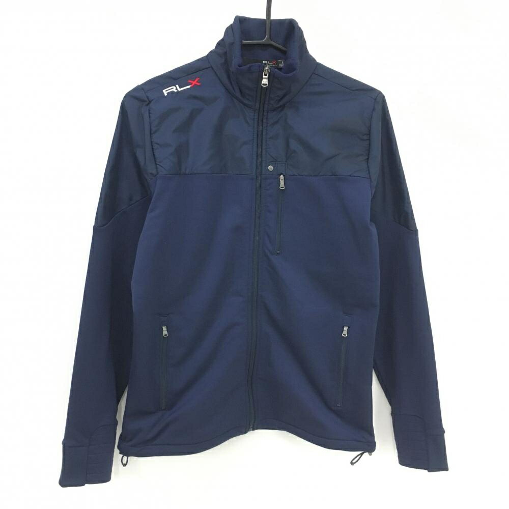 楽天市場】RLXラルフローレン ハイネックブルゾン ネイビー×蛍光