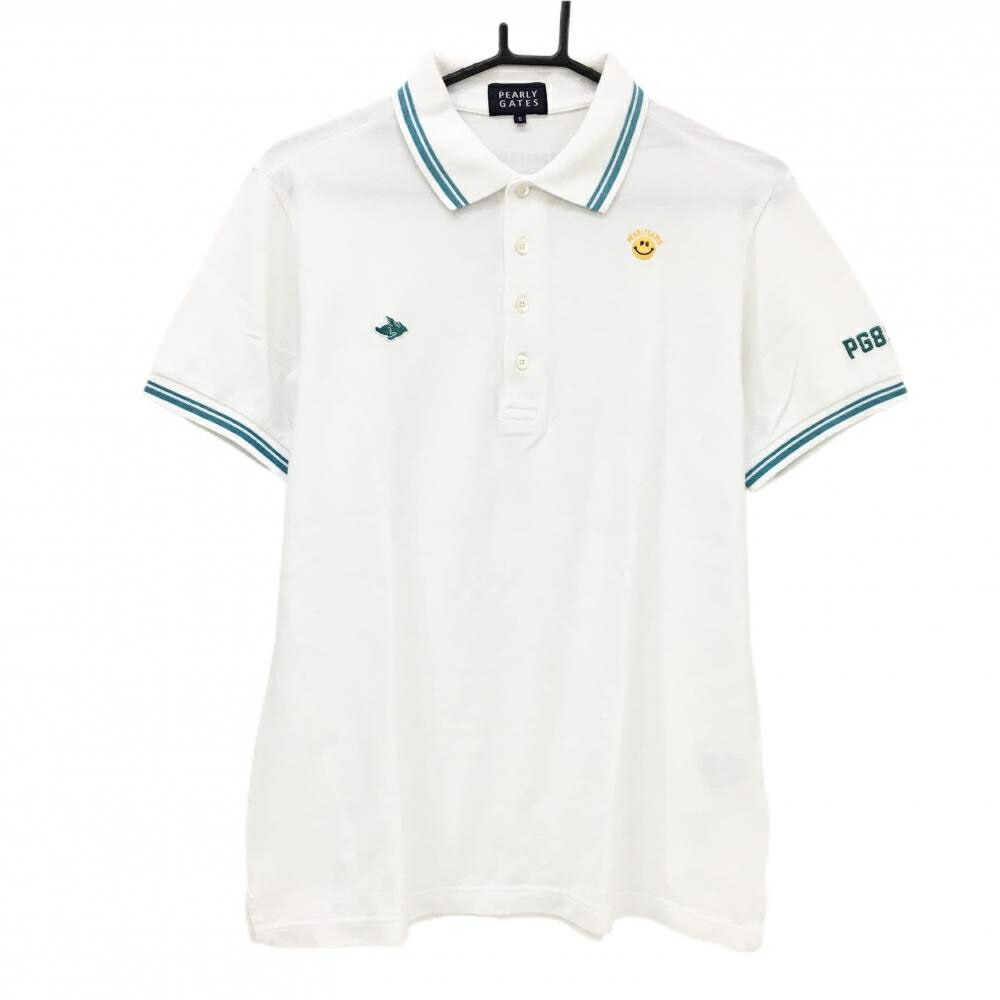 楽天市場】パーリーゲイツ 半袖ポロシャツ グリーン×イエロー ニコ