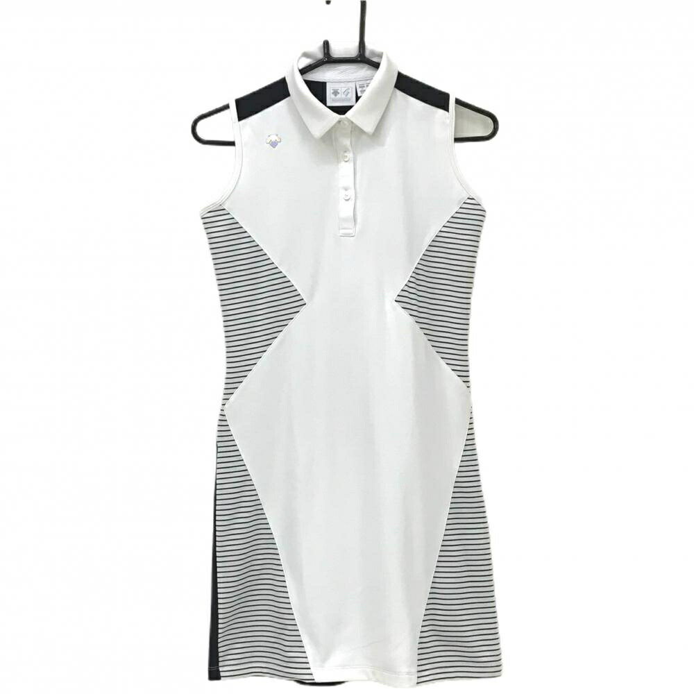 新品 DESCENTE GOLF EXcDRY D-Tec ワンピース EXcDRYD－Tec ストレッチベア天スリーブレスワンピース