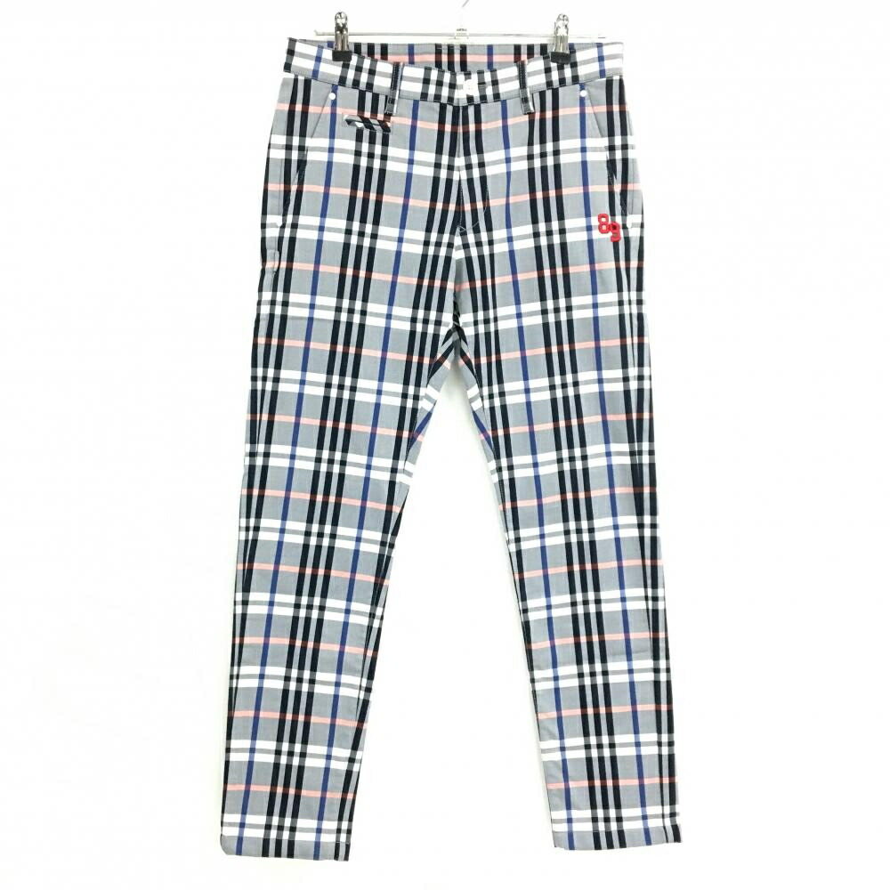 楽天市場】【超美品】パーリーゲイツ パンツ 黒×グレー グレン