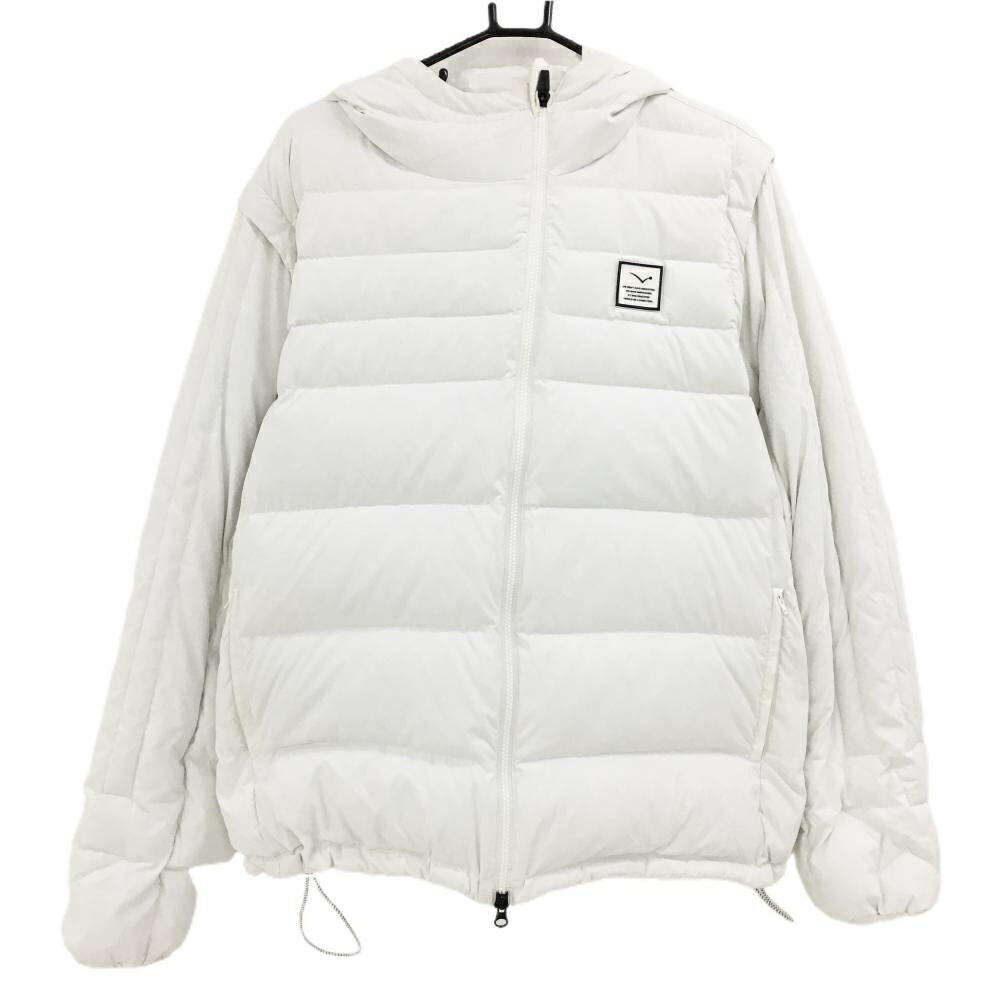 楽天市場】【美品】ラッセルノ 2WAYダウンジャケット 黒 フードロゴ