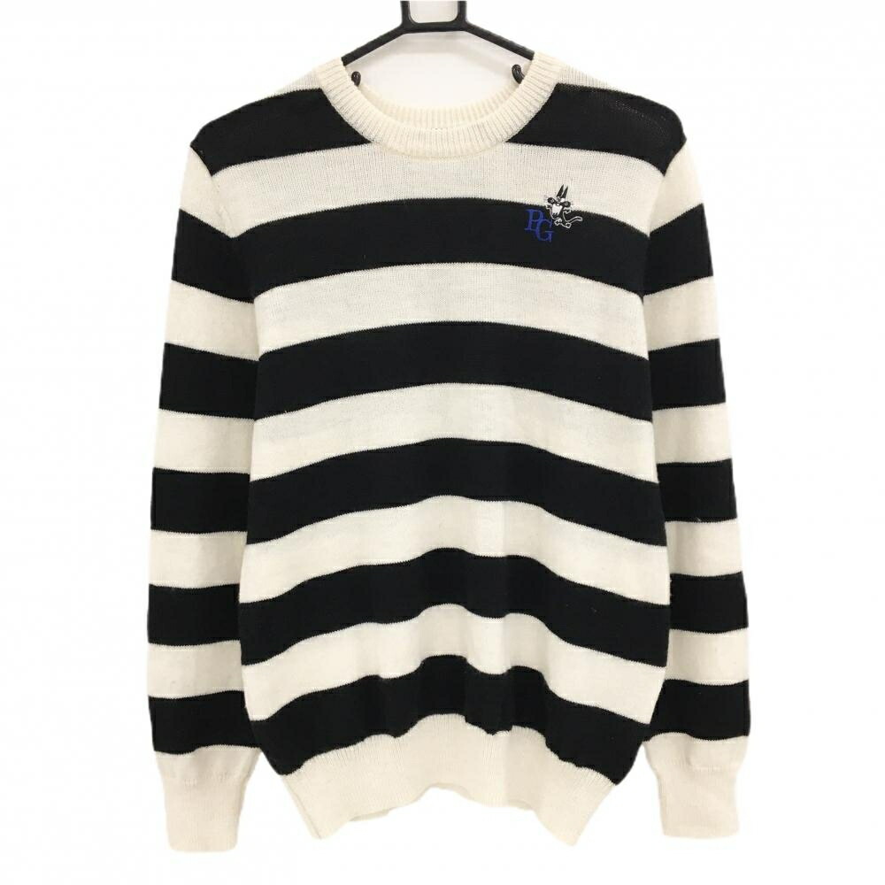 楽天市場】[パーリーゲイツ] メンズ クルーネックニット (GOLFウサギ柄