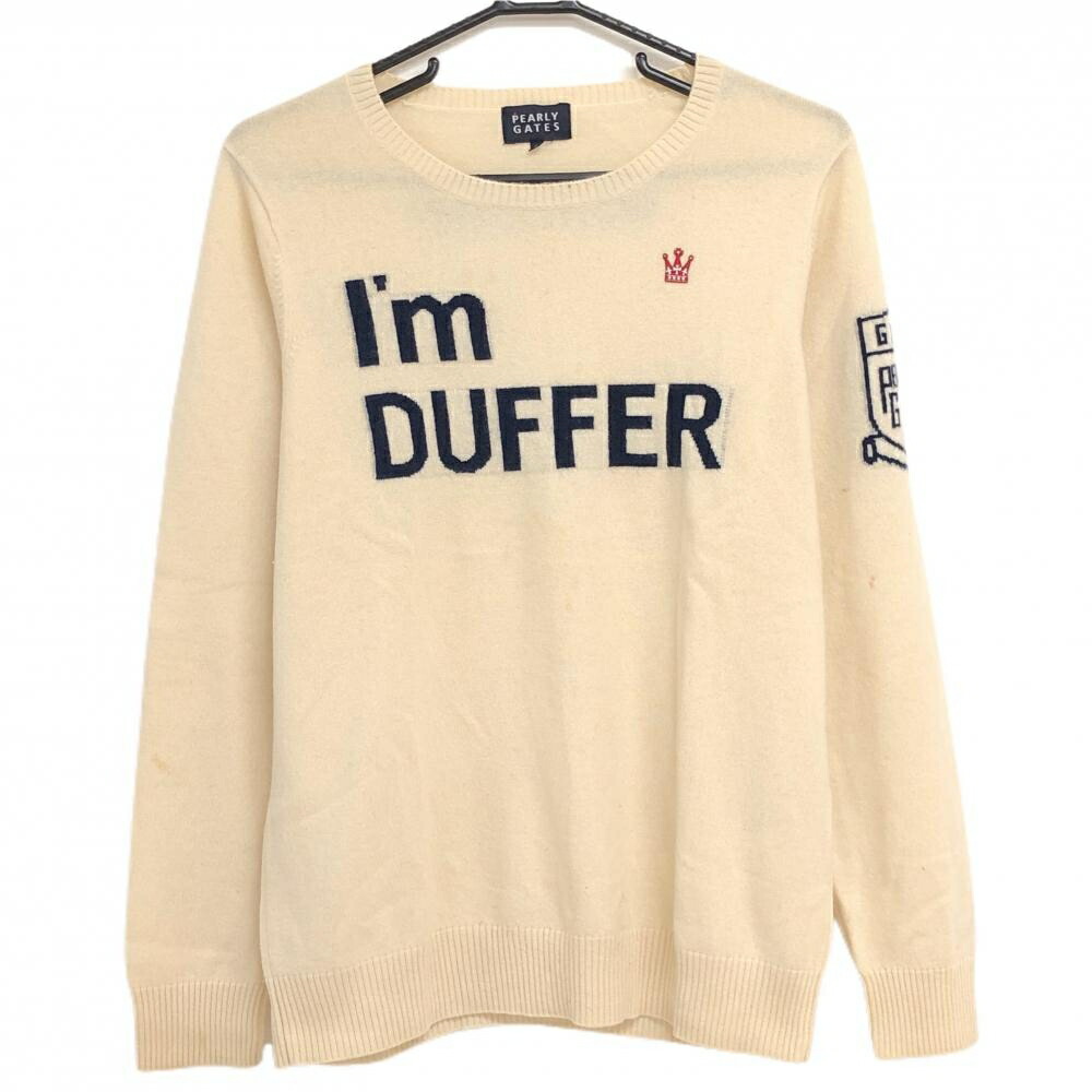 パーリーゲイツ ウエア 楽天市場】[パーリーゲイツ] メンズ クルーネックニット (GOLFウサギ柄