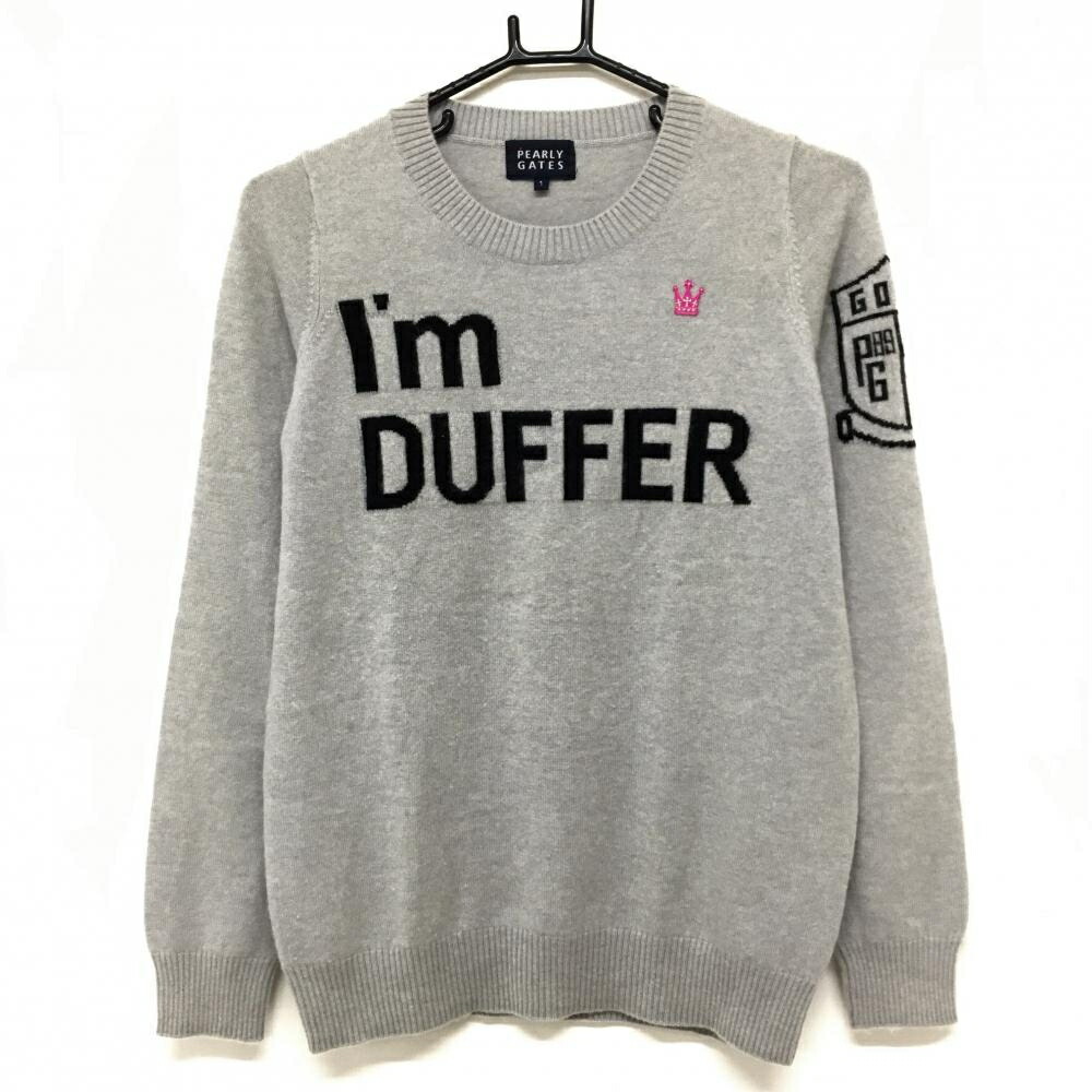 楽天市場】パーリーゲイツ PEARLY GATES カシミヤタッチ天竺 セーター