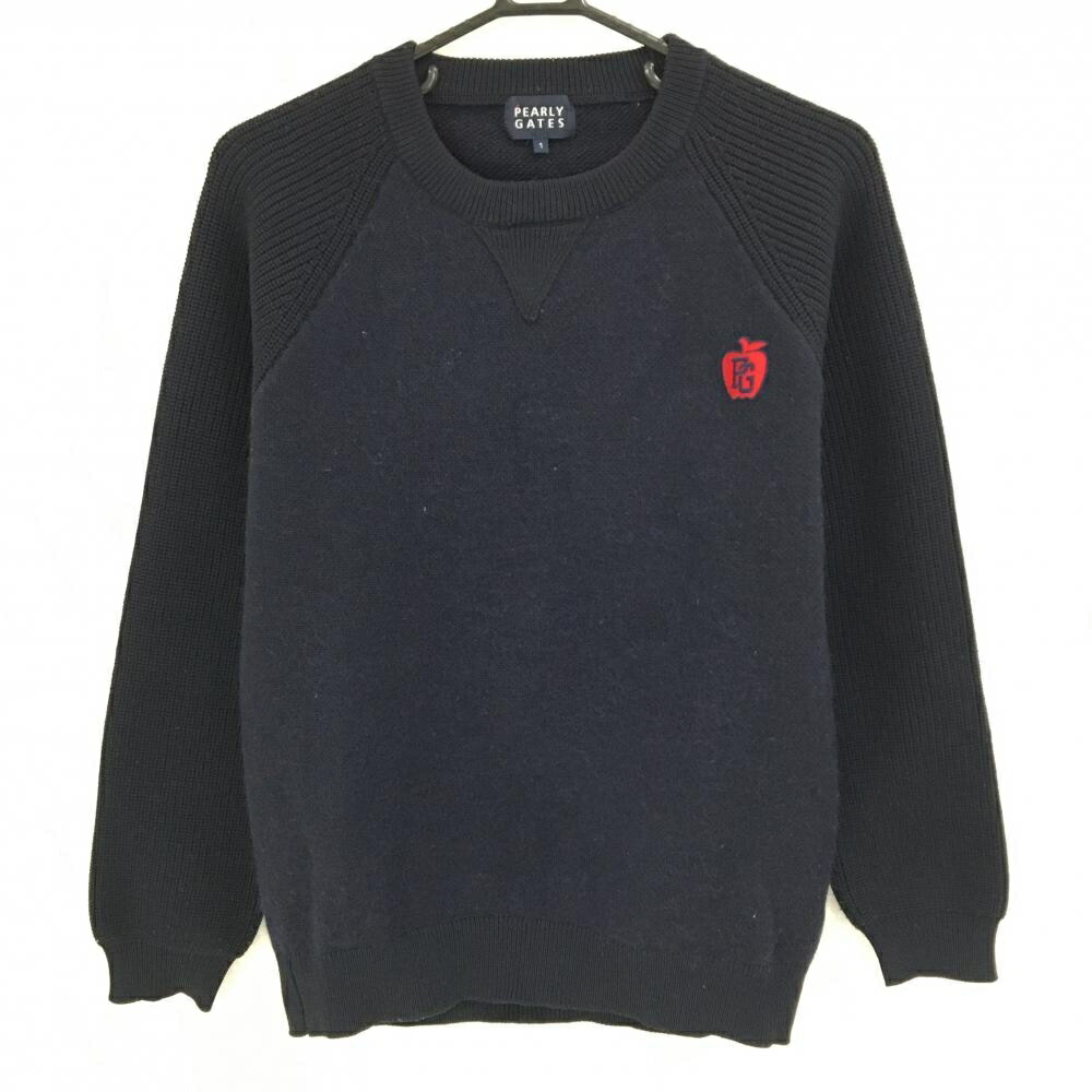 楽天市場】【美品】パーリーゲイツ セーター ネイビー×ダークグリーン