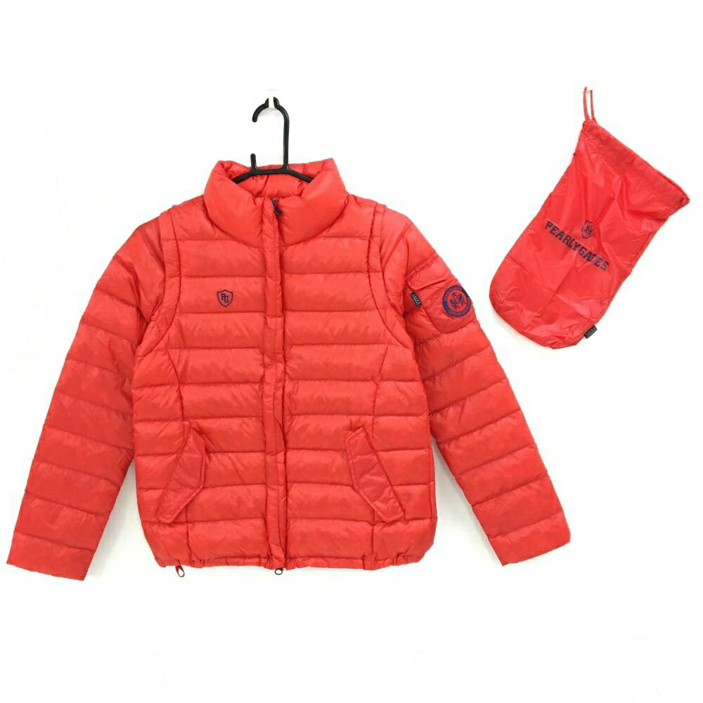 楽天市場】【超美品】パーリーゲイツ ダウンジャケット 黒 織生地