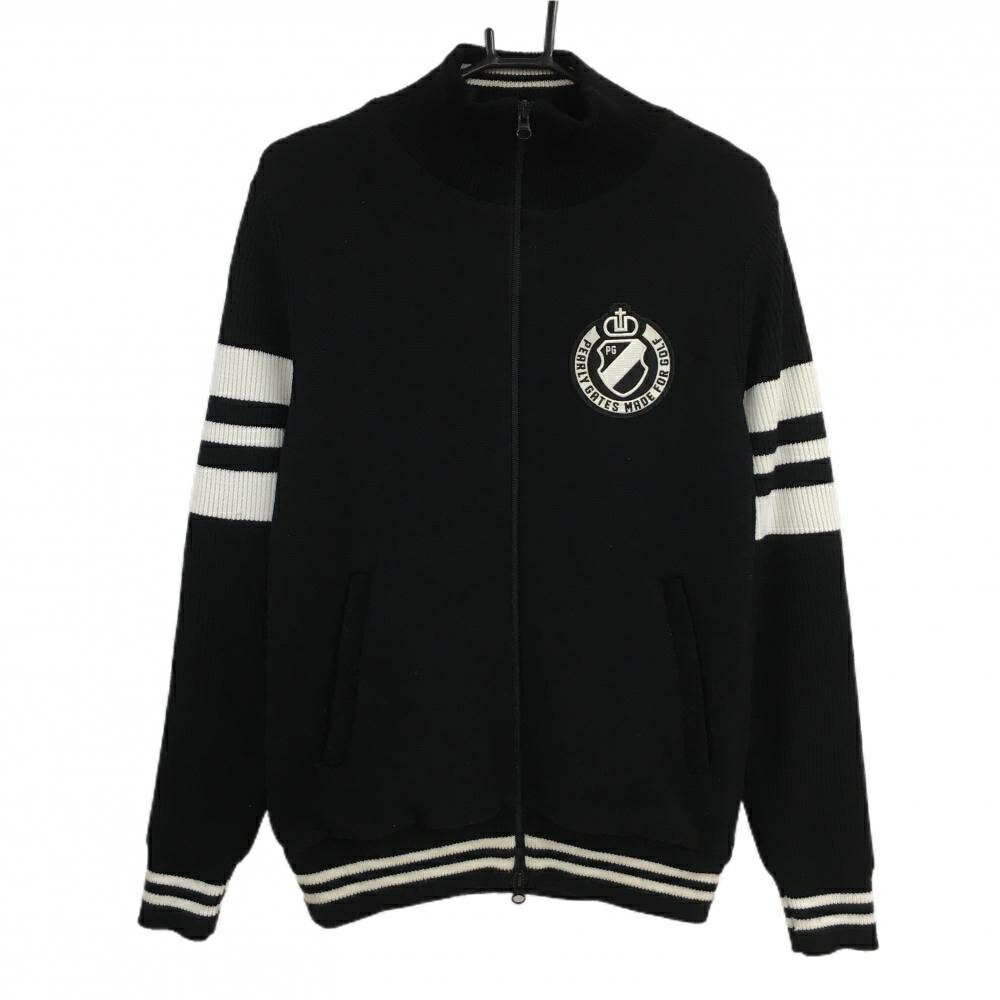 楽天市場】【超美品】パーリーゲイツ ジャケットブルゾン 黒×白