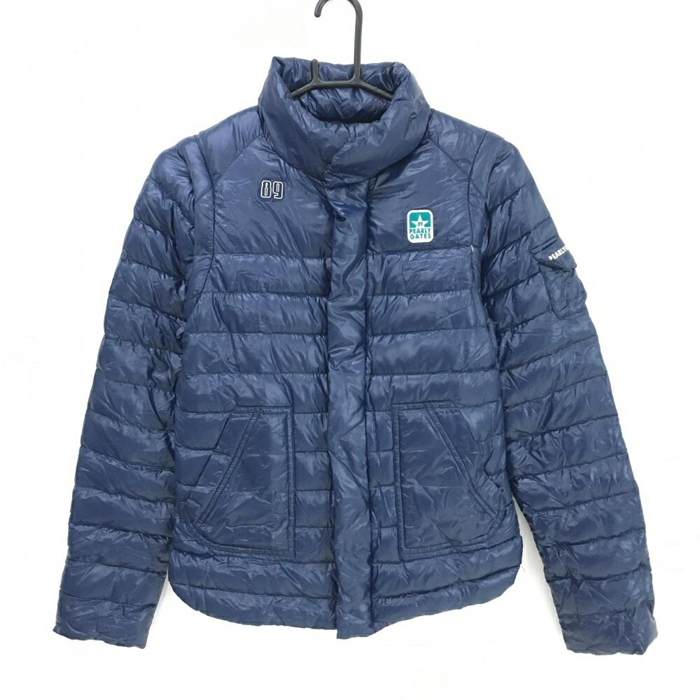 楽天市場】【美品】パーリーゲイツ 4WAYダウンジャケット 黒×白 軽量