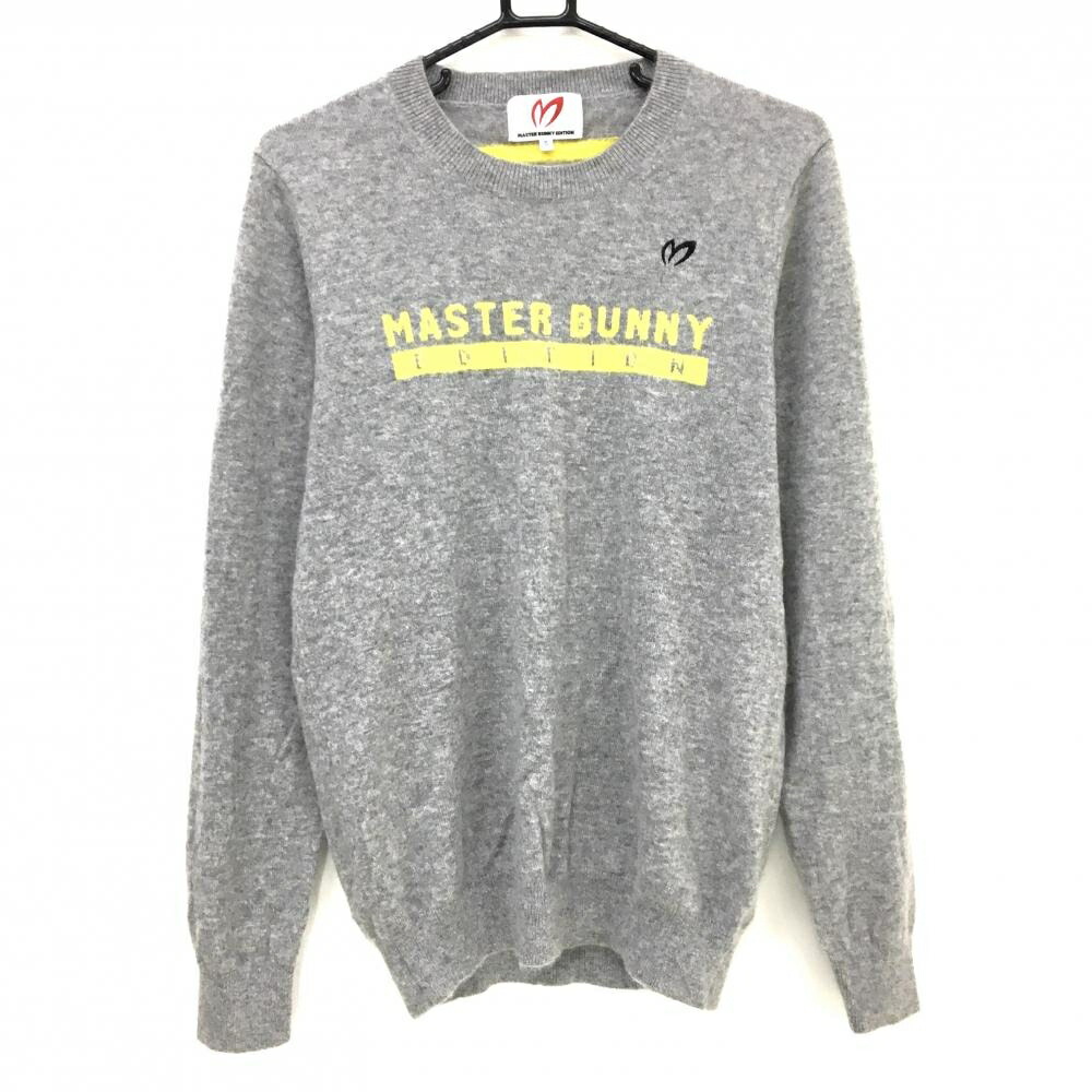 楽天市場】【美品】マスターバニー セーター 杢グレー ケーブル編み