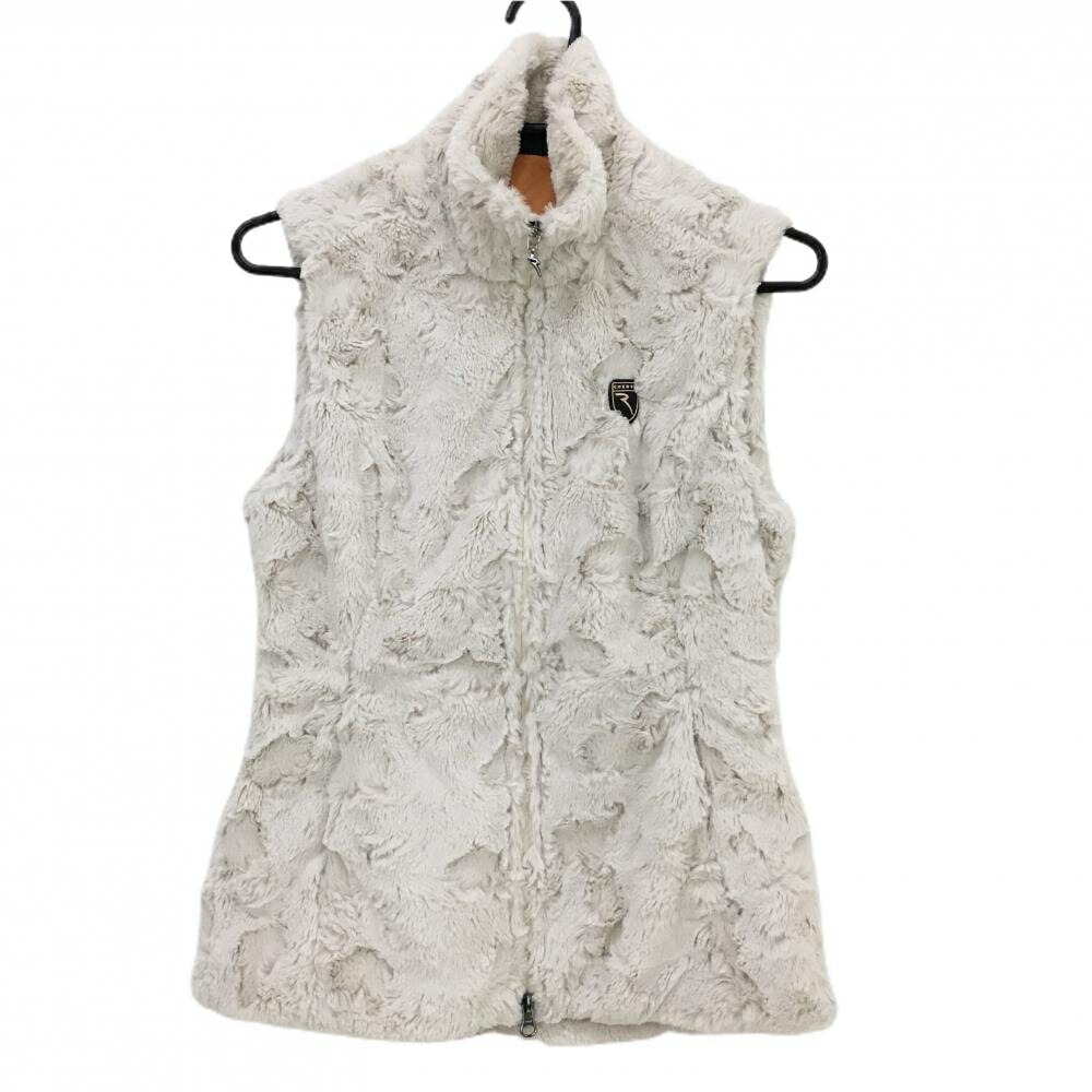 楽天市場】【超美品】シェルボ ニットベスト 白×レッド 前身頃千鳥格子