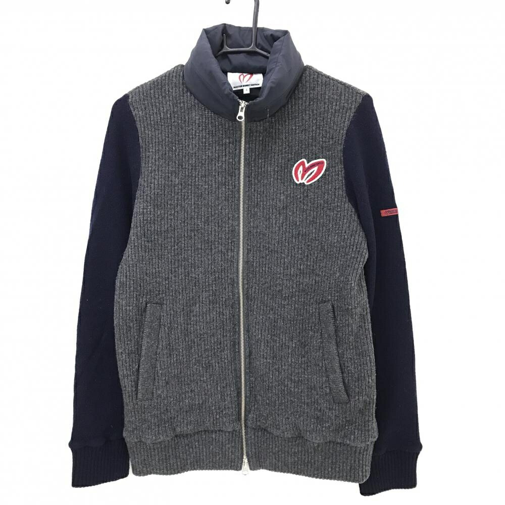 【希少】マスターバニーエディション　総柄　モヘア　ドライバーズニット　ジャケット 楽天市場】【美品】マスターバニー ニットジャケット 白 ロゴ刺しゅう