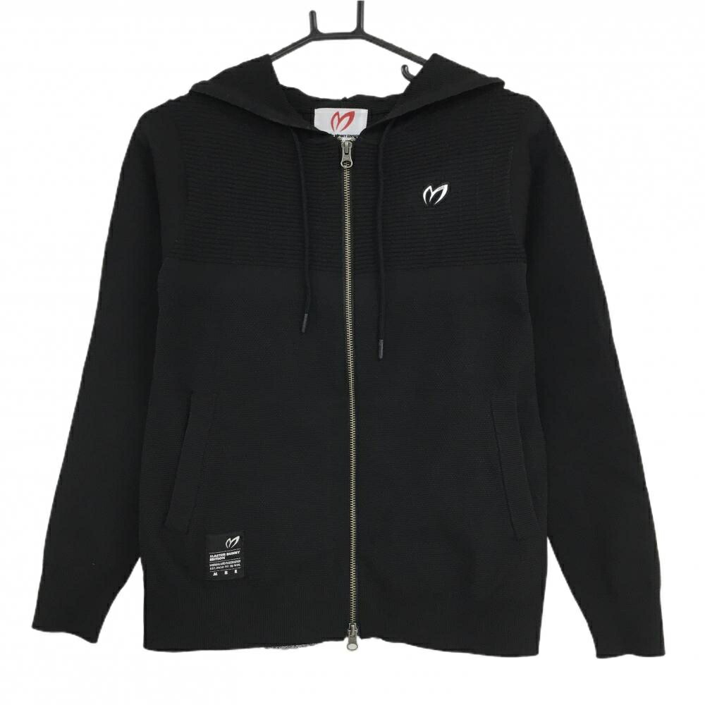 楽天市場】【美品】マスターバニー ジップパーカー 黒×白 ロゴ総柄 10