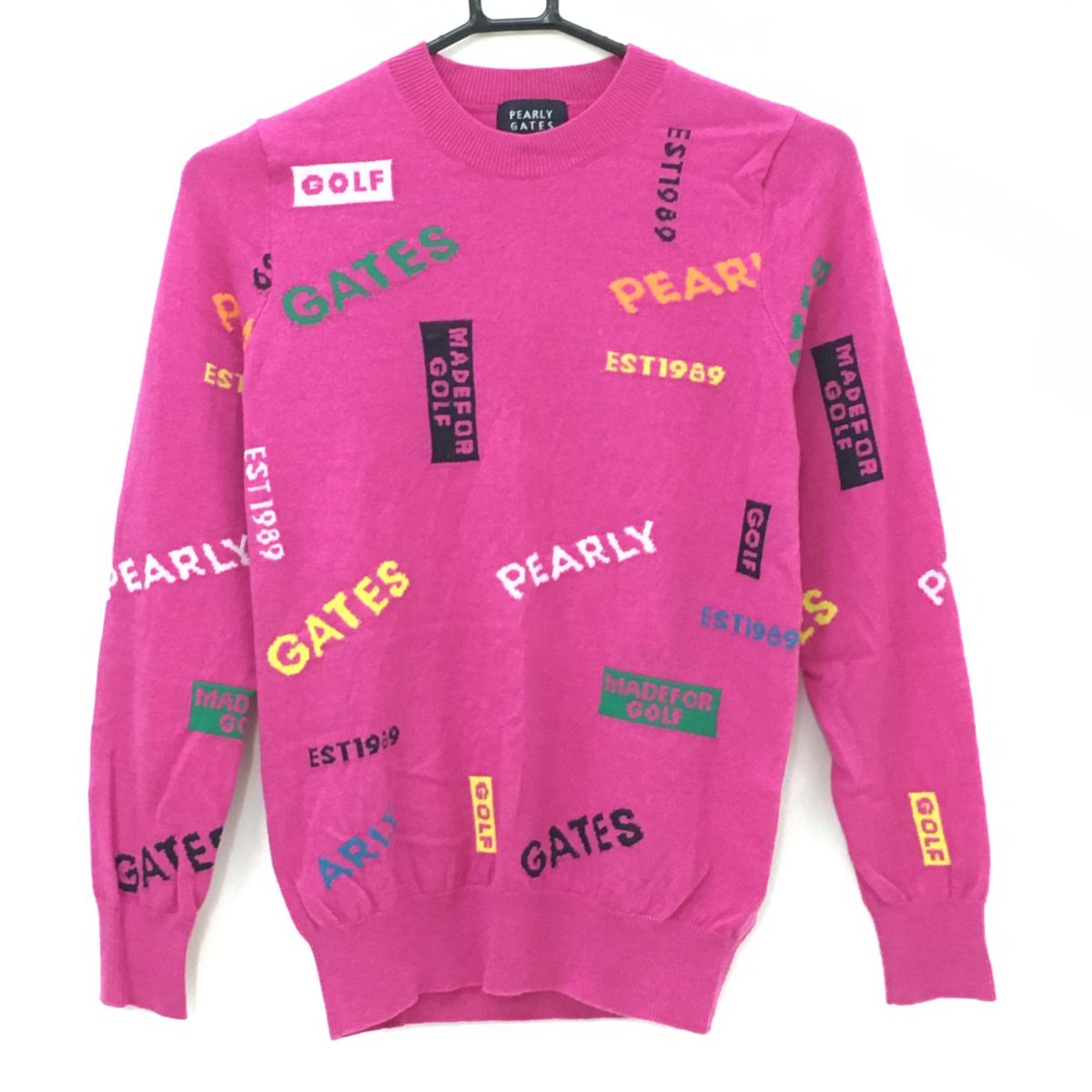 楽天市場】パーリーゲイツ PEARLY GATES カシミヤタッチ天竺 セーター