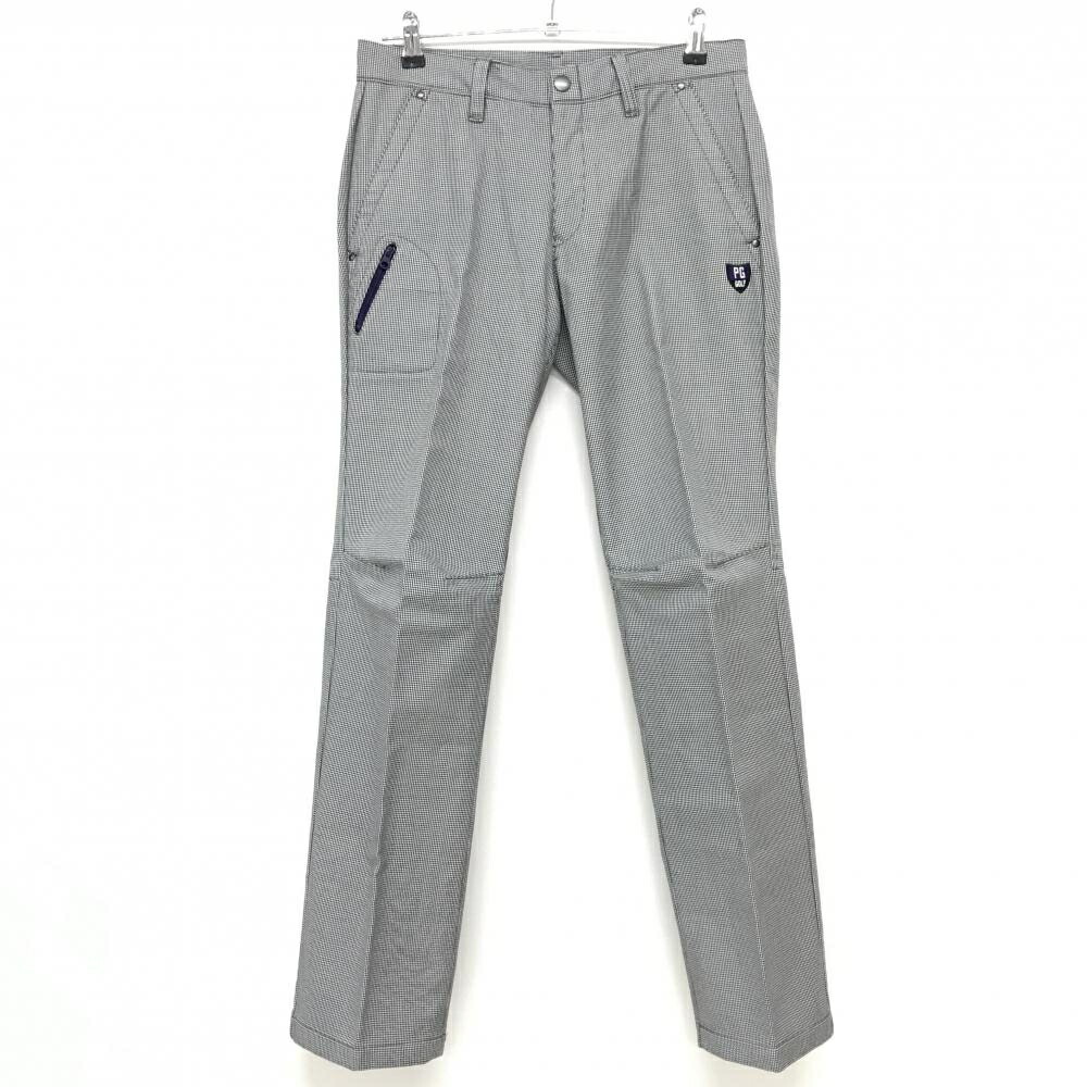 楽天市場】【超美品】パーリーゲイツ パンツ 黒×グレー グレンチェック