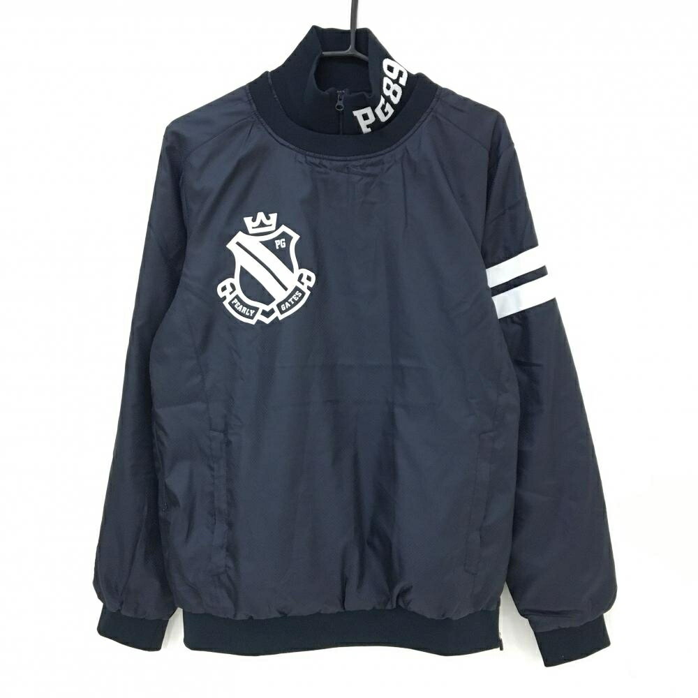 楽天市場】【超美品】パーリーゲイツ ジャケットブルゾン 白×ネイビー