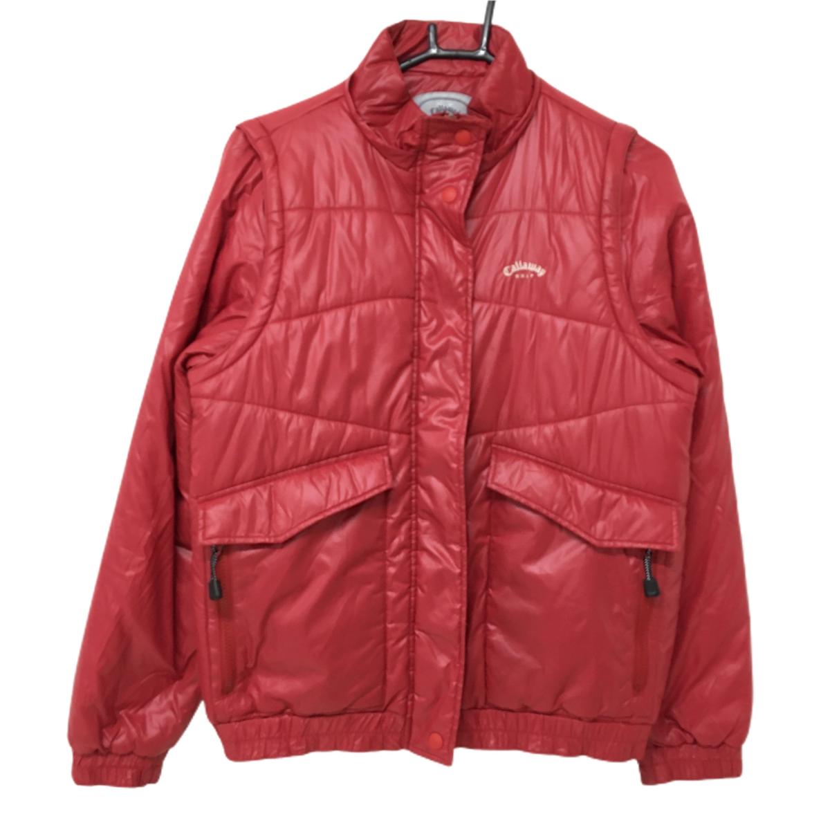 楽天市場】キャロウェイ リバーシブルダウンジャケット 白×黒