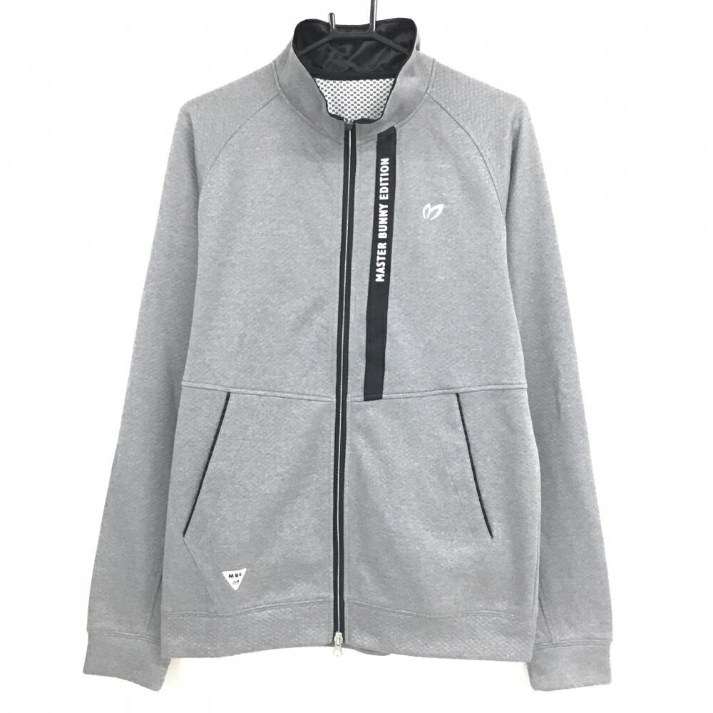 楽天市場】【美品】マスターバニー ニットジャケット 白 ロゴ刺しゅう