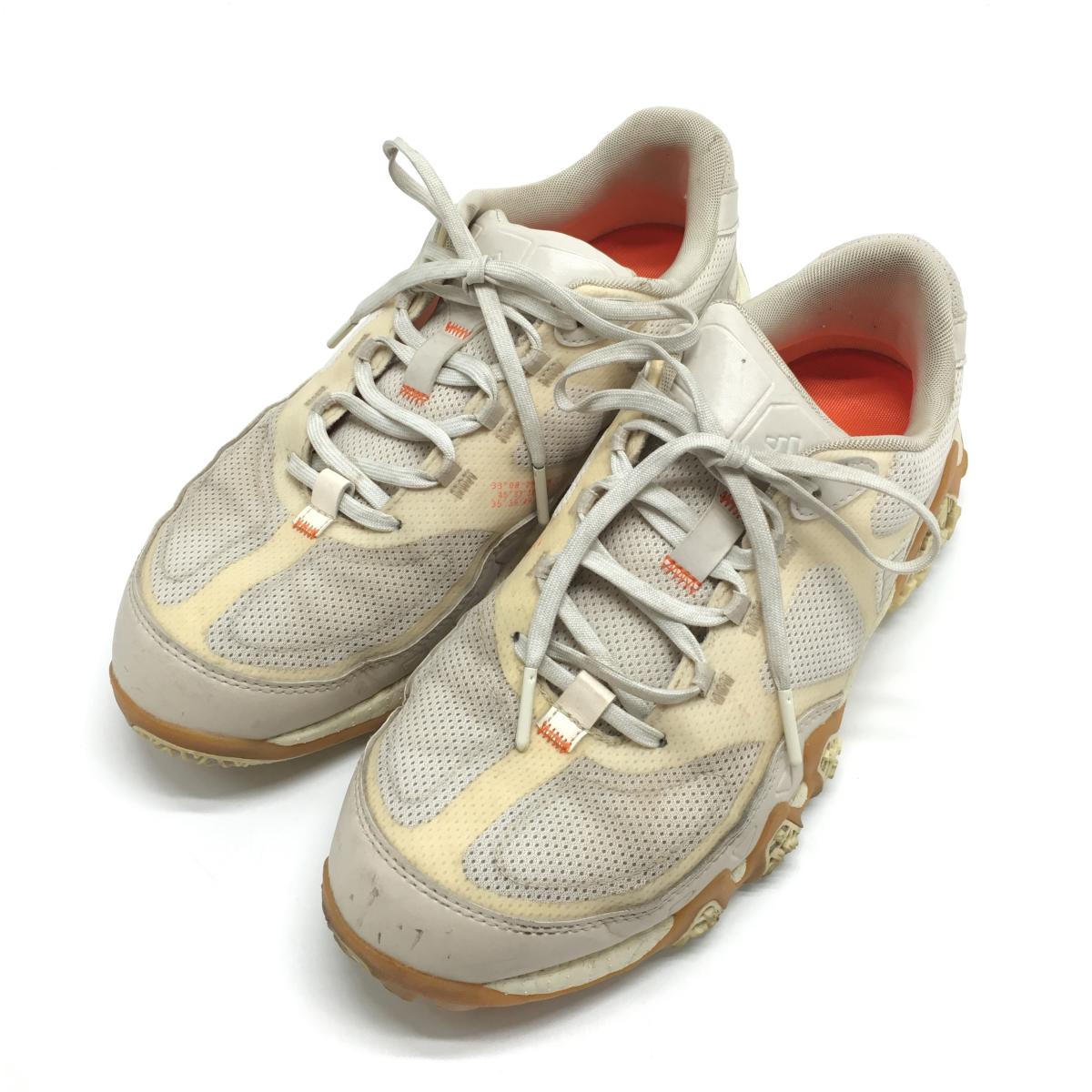 アディダス ゴルフシューズ 白×ベージュ HO3663 Lo BOOST スパイクレス メンズ 27.0 ゴルフウェア adidas