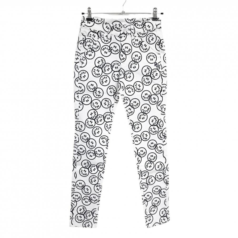 【新品】パーリーゲイツ パンツ 白×ネイビー FUTUREニコ ストレッチ レディース 00(XS) ゴルフウェア PEARLY GATES 13,917円