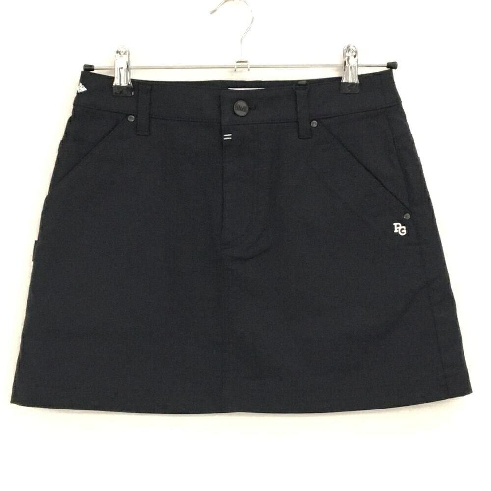 【新品】パーリーゲイツ スカート ダークネイビー シンプル ロゴ刺しゅう ストレッチ レディース 0(S) ゴルフウェア PEARLY GATES|レオナード 店