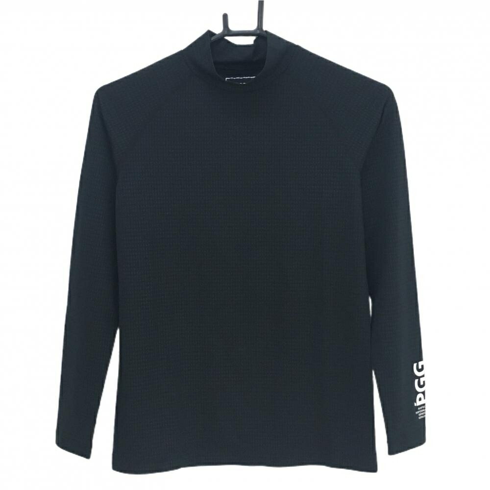 【新品】PGGパーリーゲイツ ハイネックインナーシャツ ダークネイビー×ダークグレー レディース 0(S) ゴルフウェア PEARLY GATES