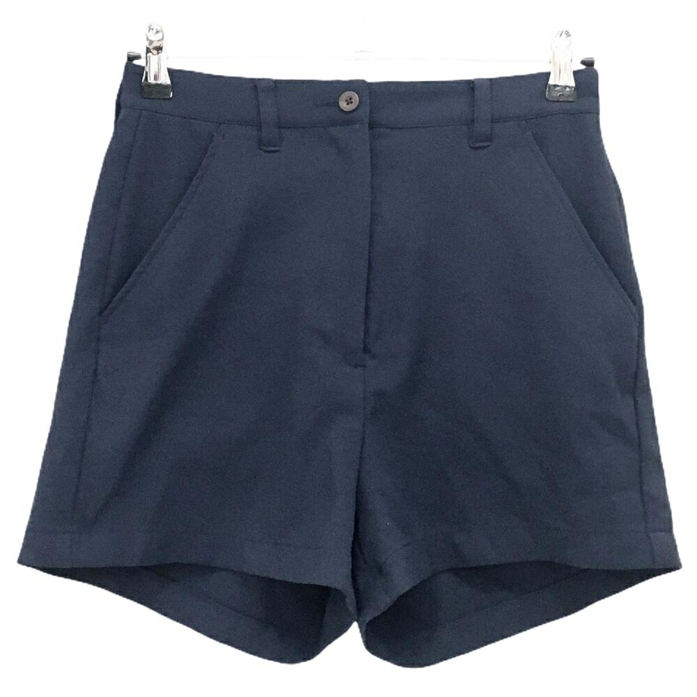 【美品】ブリーフィング ショートパンツ ネイビー ウエスト一部ゴム ストレッチ レディース M ゴルフウェア BRIEFING 7,590円