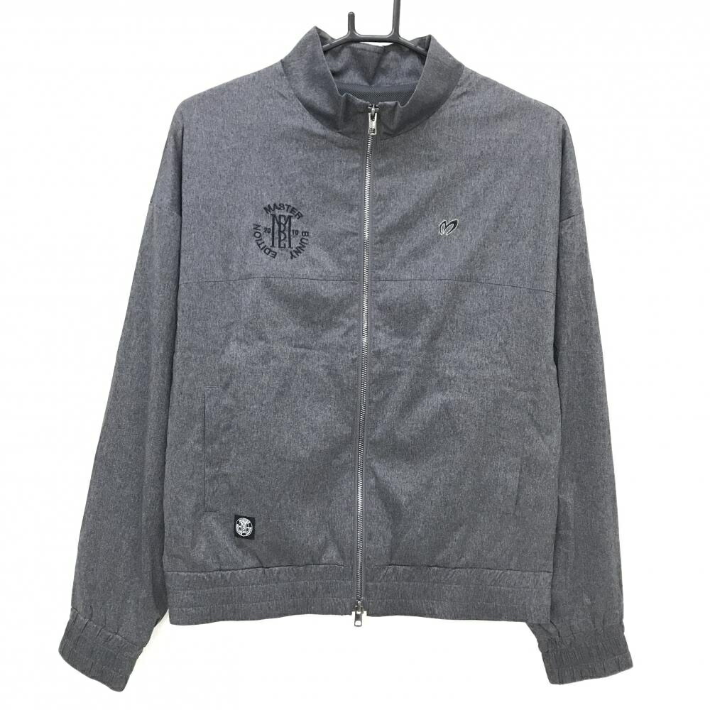 【超美品】マスターバニー ジャケット 杢ダークグレー 裏地メッシュ レディース 1(M) ゴルフウェア 2024年モデル MASTER BUNNY EDITION｜レオナード　店