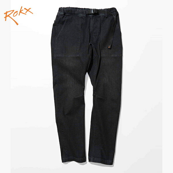 【SALE】ROKX ロックス RXMS191008 デニムファティーグパンツ ブラック BLACK USED