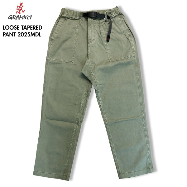 ［2025春のシーズナルカラー］GRAMICCI グラミチ G103-OGT LOOSE TAPERED PANT ルーズテーパードパンツ 2025年モデル
