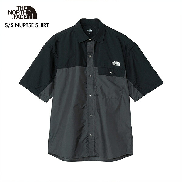 THENORTHFACE NR22552 遊撃手捩り ヌプシ プルオーバー 半袖 アウトドア 難民キャンプ メンズ 心地好い