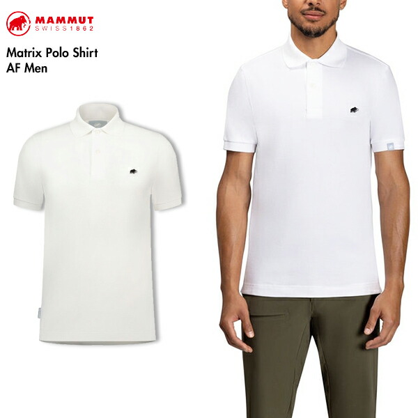 ［定番］MAMMUT マムート 1017-00402 行列 ポロ プルオーバー アジアン相応う Matrix Polo Shirt AF Men