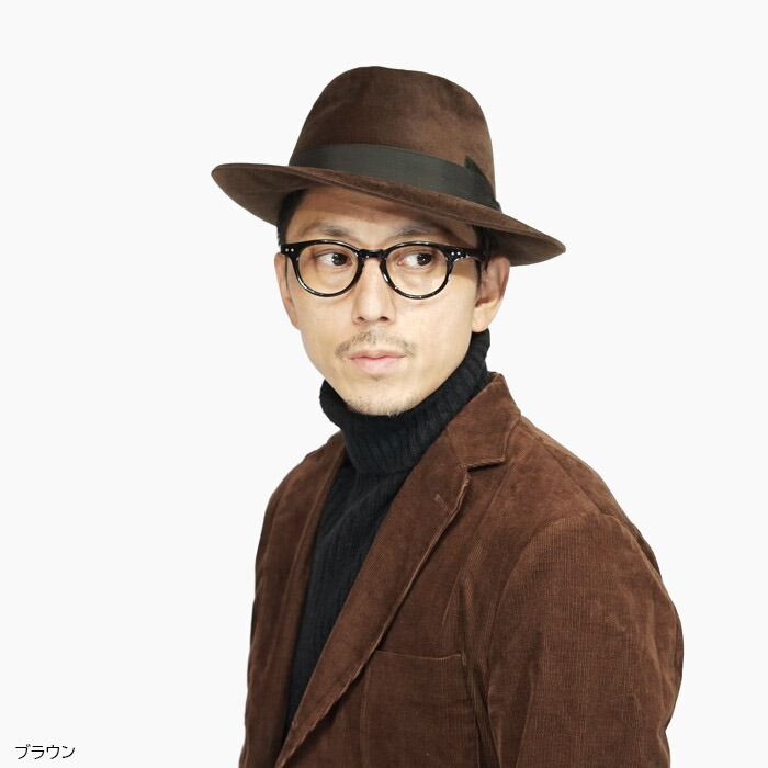 ハット つば広ハット Tesi メンズ 秋冬 ブランド Tesi カンカン帽 テシ ラビットファー ベロア ベロア つば広 フェルトハット ブラック ブラウン イタリア製 大きいサイズ 小さいサイズ シンプル フォーマル カジュアル 高級 紳士帽子 無地 送料無料 帽子販売店
