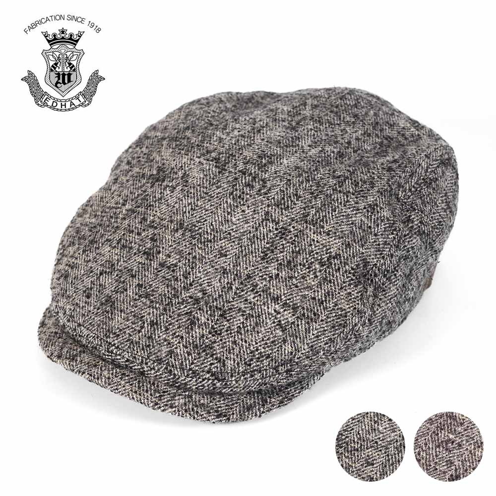 楽天市場】ハンチング 秋冬 メンズ 帽子 ウール ツイード ハンチング