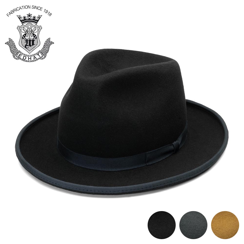 ISIESA フェルトハット フラメンコ黒 ISIESA フェルトハット フラメンコ黒