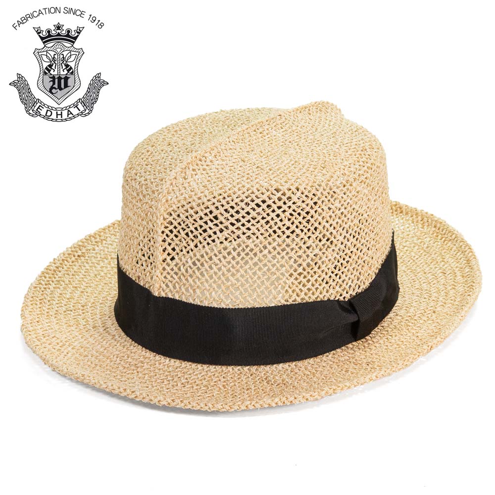 楽天市場】ストローハット メンズ 夏 つば広ハット 帽子 天然草