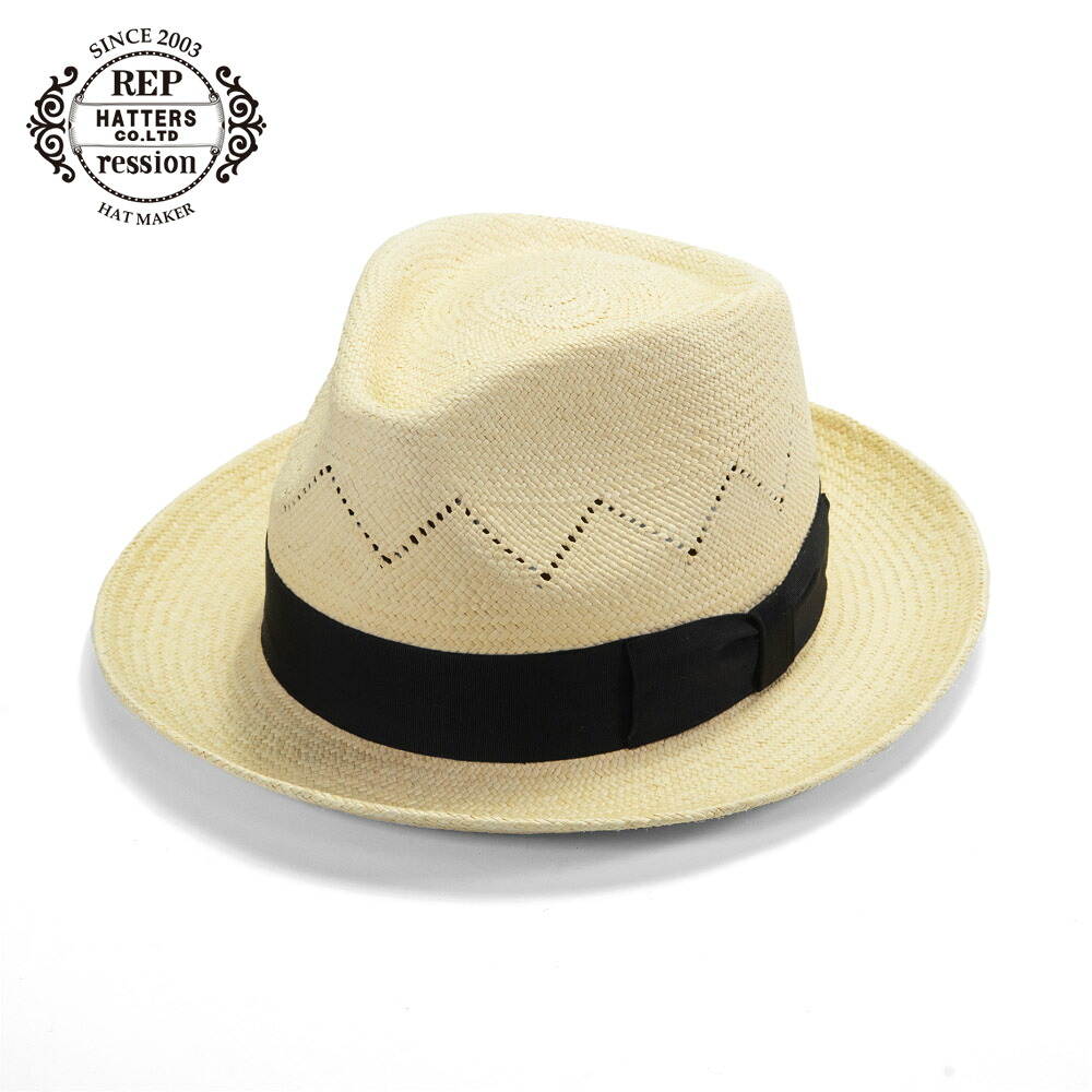 パナマハット メンズ 夏 帽子 ハット パナマ帽 天然草 ブランド REPRESSION HATTERS リプレッションハッターズ つば 長い ストローハット 麦わら帽子 ナチュラル M L LL 小さいサイズ 大きいサイズ 高級 天然草 トキヤ草 シンプル 大人 レディース おしゃれ 無地 送料無料｜帽子販売店ＲＥＰＲＥＳＳＩＯＮ