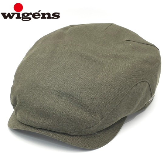 ハンチング メンズ 夏 リネン 麻 WIGENS ウィゲーンス Ivy Classic Cap グリーン 58cm 60cm 62cm 帽子 大きいサイズ 小さいサイズ 9,372円