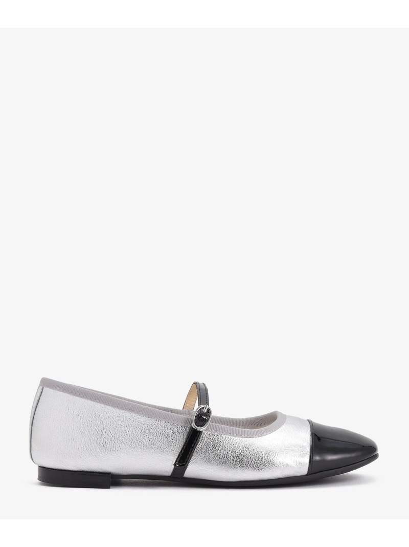 Georgiana メリージェーン - ラバーソール - EU大きさ Repetto レ愛玩動物 シューズ・靴 バレーシューズ しろがね色【貨物輸送無料】[ Fashion]