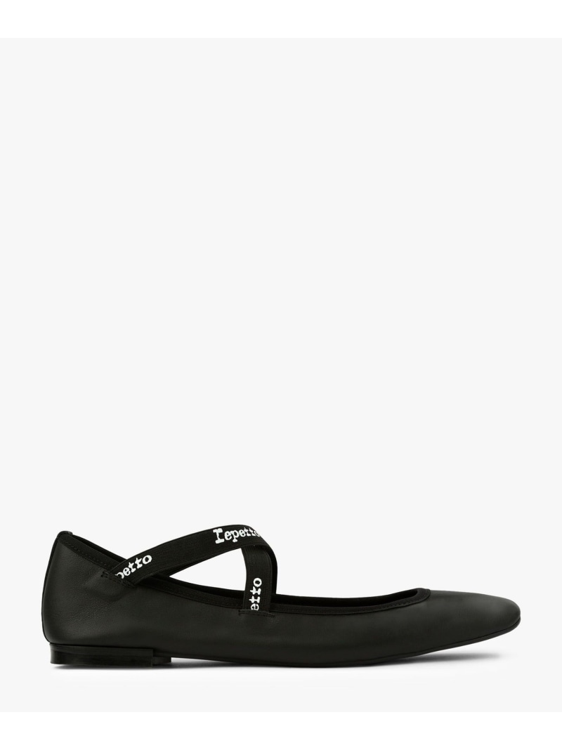 Joana メリージェーン - ラバーソール - EU大いさ Repetto レ愛玩動物 シューズ・靴 バレーシューズ 黒いこと【貨物輸送無料】[ Fashion]