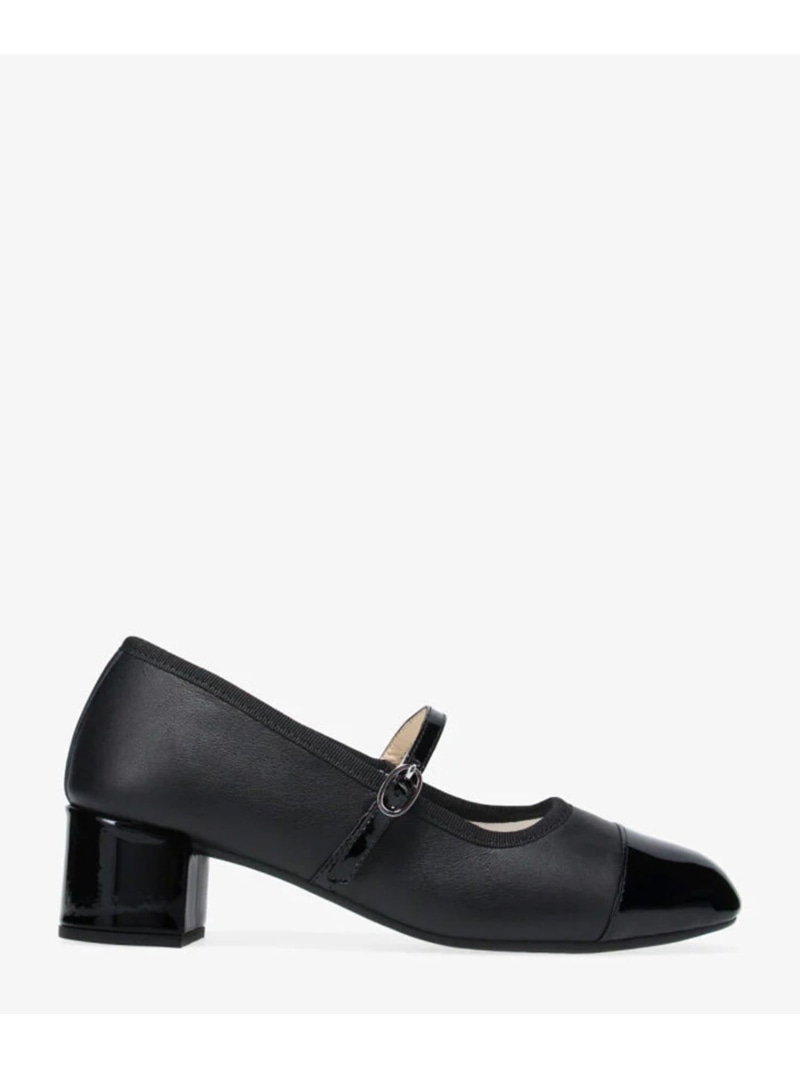 Georgiana 45 メリージェーン - ラバーソール  - EU大きさ Repetto レ愛玩動物 シューズ・靴 バレーシューズ 黒いこと【貨物輸送無料】[ Fashion]