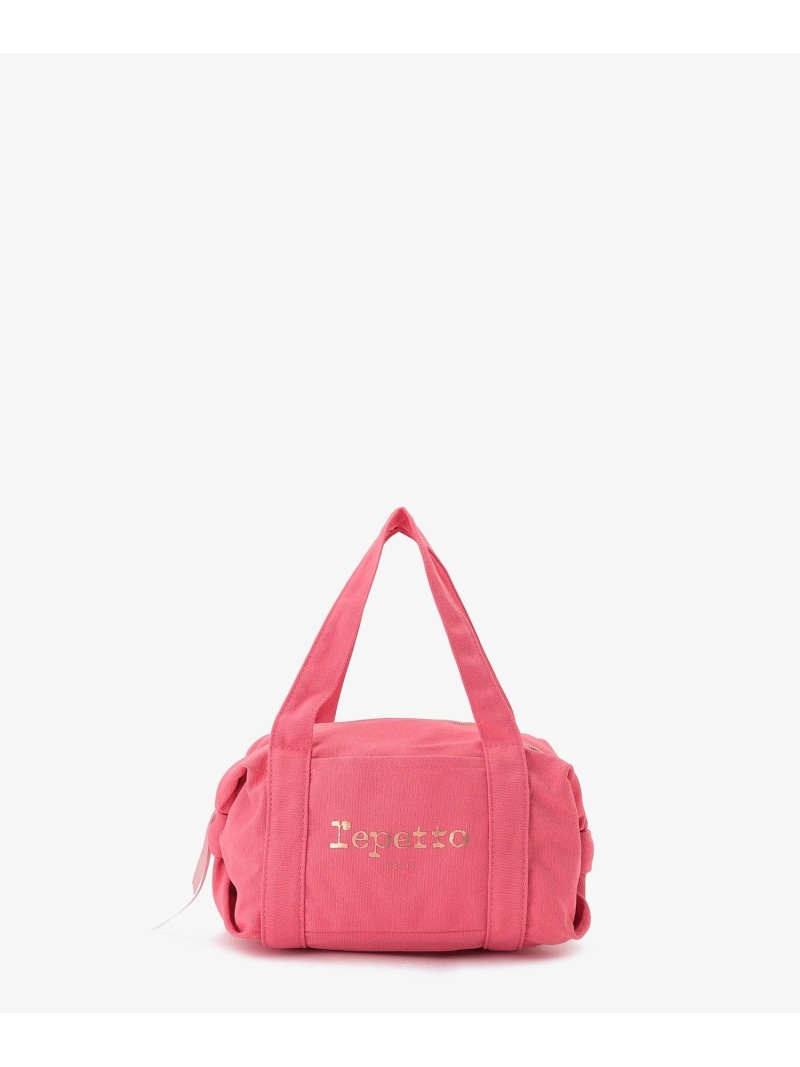 ダッフルバッグ S大きさ Repetto レ愛玩動物 御徒面子 ショルダーバッグ サクラ色【貨物輸送無料】[ Fashion]